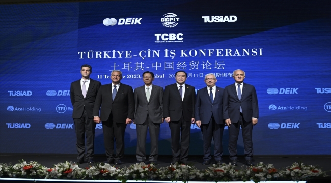 Türkiye-Çin İş Konferansı'nda iki ülke ilişkileri ele alındı