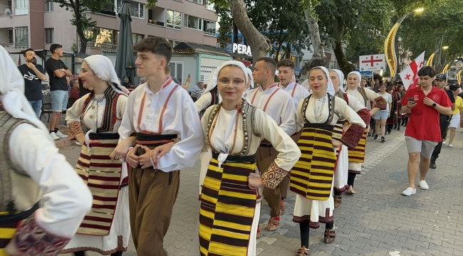 Yalova'da "36. Uluslararası Halk Dansları Festivali" başladı