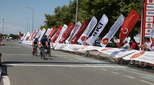100. Yıl Cumhuriyet Bisiklet Turu'nun Havza-Samsun etabı sona erdi