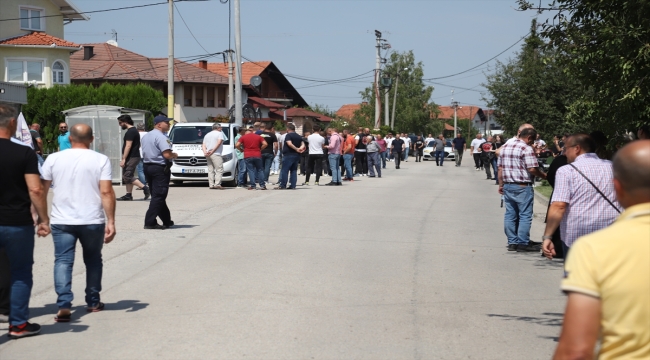 Bosna Hersek'te öldürülen 2 Türk için cenaze töreni düzenlendi