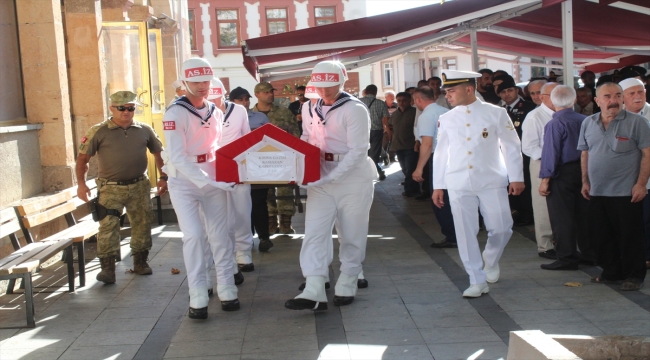 Çanakkale'de Kıbrıs gazisi son yolculuğuna uğurlandı