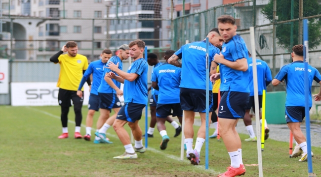 Çaykur Rizespor, Yukatel Adana Demirspor maçının hazırlıklarını tamamladı