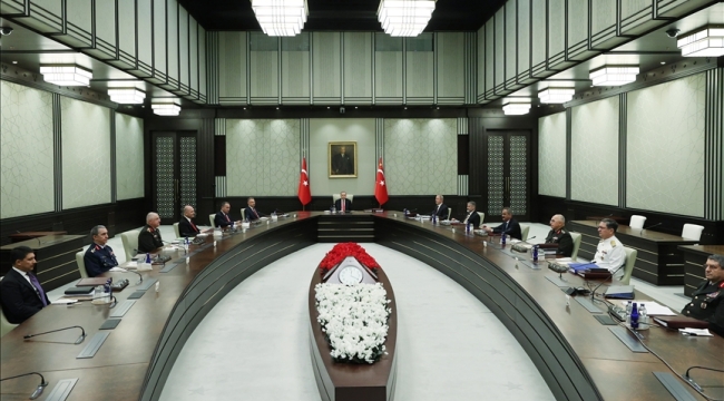 Cumhurbaşkanı Erdoğan, yüksek askeri şura kararlarını imzaladı