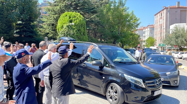 Erzurum'a atanan Vali Mustafa Çiftçi, Çorum'dan uğurlandı