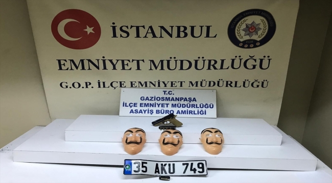 Gaziosmanpaşa'da "Dali" maskesiyle soygun girişiminde bulunan 2 kişi tutuklandı