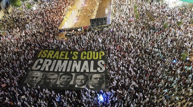 İsrailliler, hükümetin yargı düzenlemesine karşı yine sokaklara indi