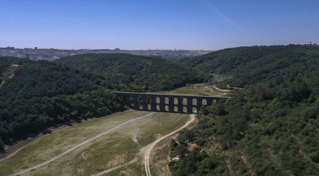 İstanbul'a su sağlayan barajların doluluk oranı yüzde 31'e düştü