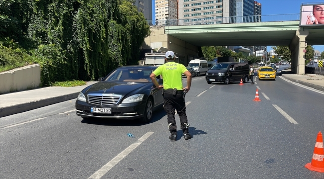 İstanbul'da dron destekli kırmızı ışık ihlali denetimi yapıldı