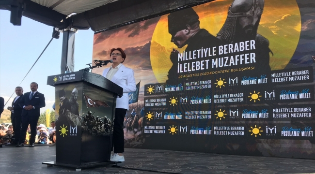 İYİ Parti Genel Başkanı Meral Akşener, Afyonkarahisar'da konuştu