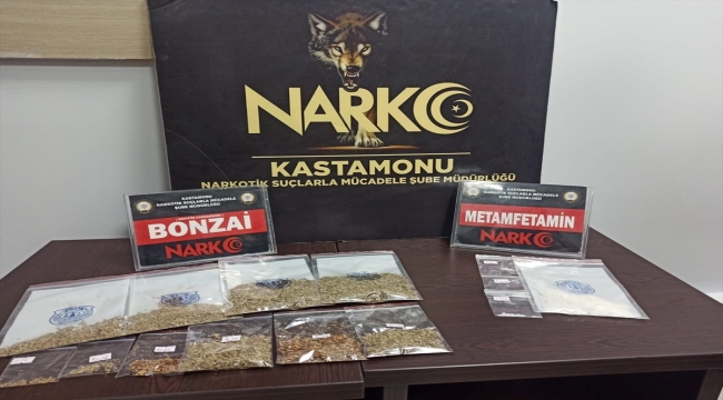 Kastamonu'da uyuşturucu operasyonunda 2 zanlı tutuklandı