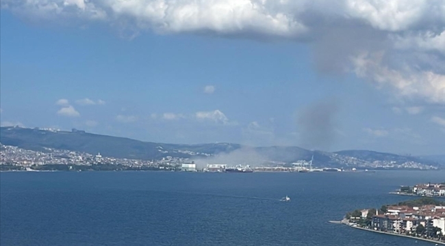 Kocaeli'nin Derince ilçesinde TMO silosunda patlama meydana geldi