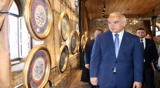 Kültür ve Turizm Bakanı Ersoy "Sümela Kültür Yolu Festivali" etkinliklerine katıldı