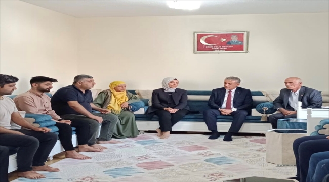 Mardin Valisi Tuncay Akkoyun şehit aileleri ve gazileri ziyaret etti