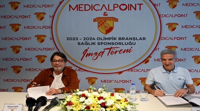 Medical Point İzmir Hastanesi, Göztepe'nin olimpik branşlarına sağlık sponsoru oldu