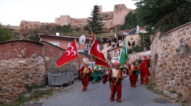 Mehter takımı, 30 Ağustos dolayısıyla Kastamonu Kalesi'nde gösteri sundu