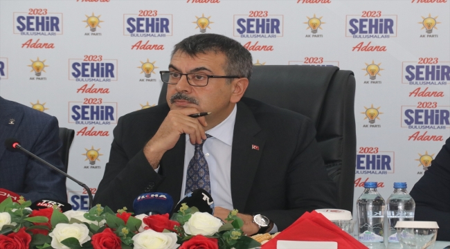 Milli Eğitim Bakanı Tekin, Adana'da açıklamalarda bulundu