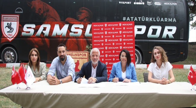 Samsunspor Basketbol, özel bir hastane ile sponsorluk anlaşması yaptı