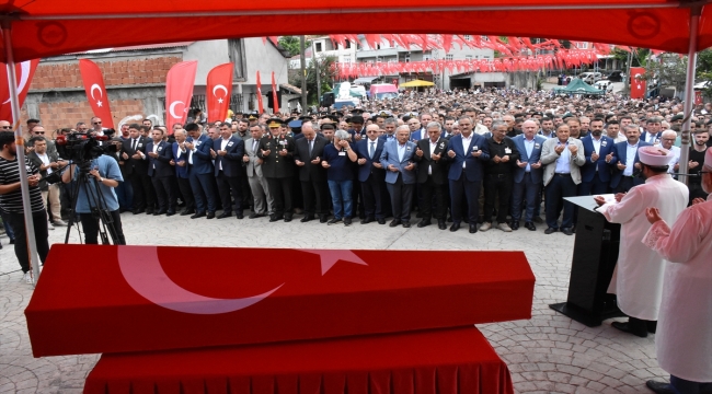 Şehit Piyade Uzman Çavuş Ali Demir, Ordu'da son yolculuğuna uğurlandı