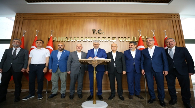 Ticaret Bakanı Ömer Bolat Kahramanmaraş'ta temmuz ayı ihracat rakamlarını açıkladı: