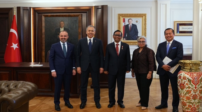Türkiye ile Endonezya arasında güvenlik alanında işbirliği anlaşması imzalandı