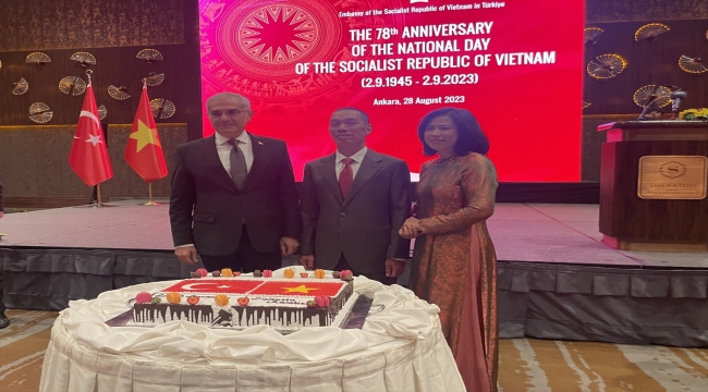 Vietnam'ın 78'inci Milli Günü Ankara'da kutlandı