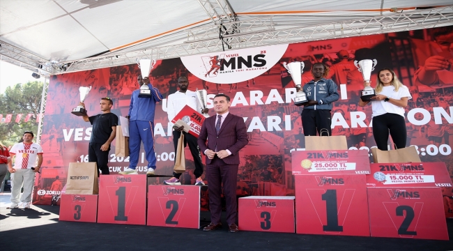 2. Uluslararası Vestel Manisa Yarı Maratonu koşuldu