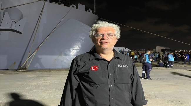 AFAD Başkan Yardımcısı Hamza Taşdelen, Libya'daki yardım çalışmalarını anlattı: