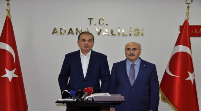 AK Parti Sözcüsü Çelik'ten, Adana Valisi Köşger'e ziyaret