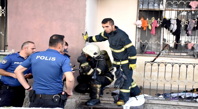 Aksaray'da evde çıkan yangında bir çocuk hayatını kaybetti