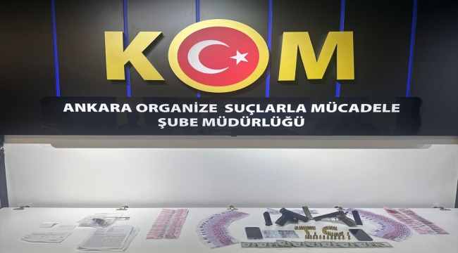 Ankara'da suç örgütü elebaşı havalimanında yakalandı