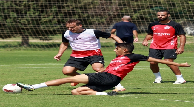 Antalyaspor, Samsunspor maçının hazırlıklarına başladı 