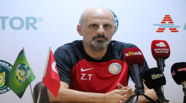 ASTOR Enerji Şanlıurfaspor Teknik Direktörü Zafer Turan: "Karamsarlığa kapılmıyoruz"