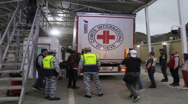 Azerbaycan: Ağdam-Hankendi ve Laçın-Hankendi yollarından ICRC tırlarının geçişi sağlandı
