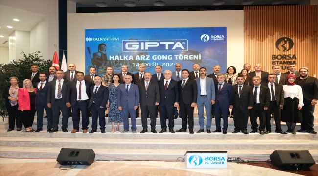 Borsa İstanbul'da gong, GIPTA Ofis Kırtasiye ve Promosyon Ürünleri AŞ için çaldı