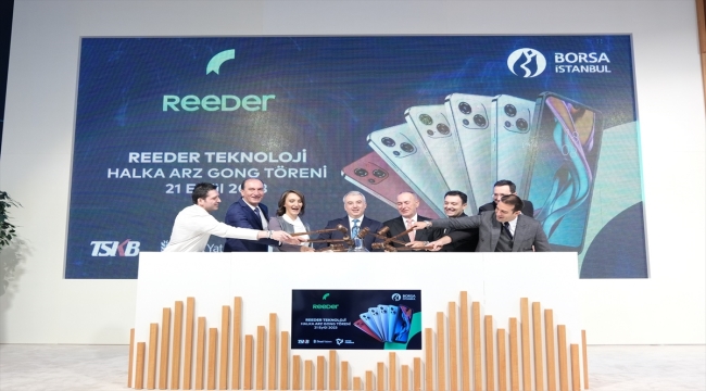 Borsa İstanbul'da gong Reeder Teknoloji için çaldı