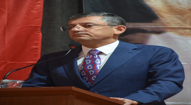 CHP Grup Başkanı Özel, partisinin Karaman İl Kongresi'nde konuştu