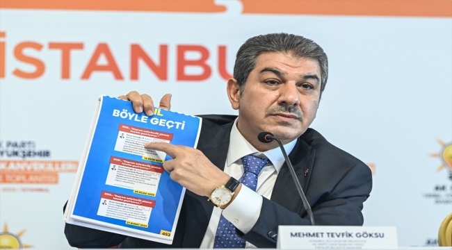 CHP'li 11 büyükşehir belediyesinin AK Parti grup başkanvekilleri İstanbul'da toplandı