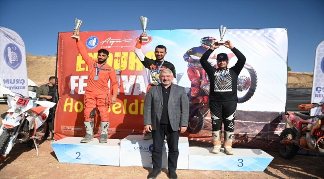 Çorum "Enduro Festivali"nin ikincisine ev sahipliği yaptı