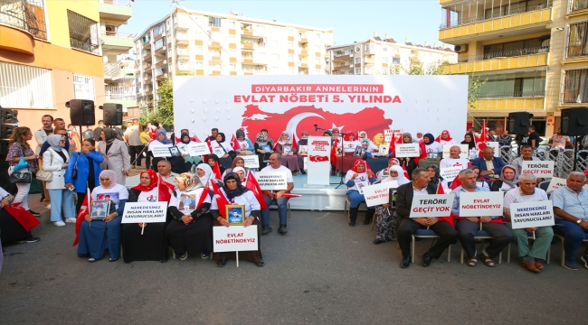 Diyarbakır annelerinin evlat nöbeti 5. yılına girdi