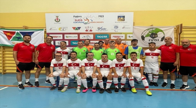 Down Sendromlu Özel Futsal Milli Takımı, Avrupa şampiyonu oldu