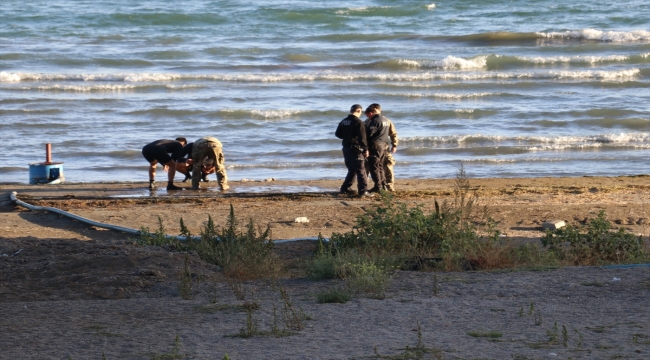 Eğirdir Gölü'nde bulunan 9 el bombası imha edildi