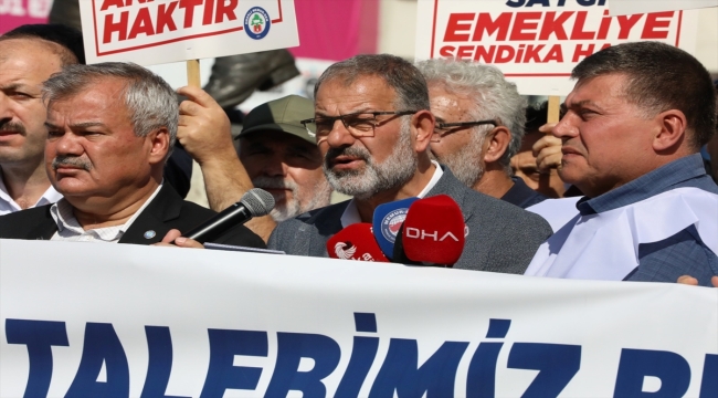 Emekli Memur-Sen, ücret artışı ve sendikal haklara ilişkin düzenleme talep etti