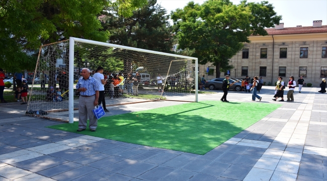 Eskişehir'de "fan zone" kuruldu