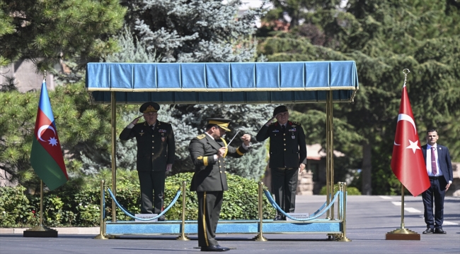 Genelkurmay Başkanı Orgeneral Gürak, Azerbaycanlı mevkidaşı ile bir araya geldi