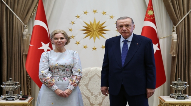 İsveç'in Ankara Büyükelçisi Mard, Cumhurbaşkanı Erdoğan'a güven mektubu sundu
