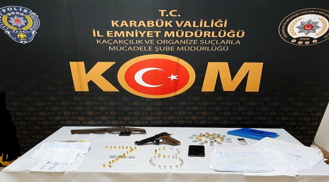 Karabük'te tefecilik operasyonunda 4 şüpheli tutuklandı