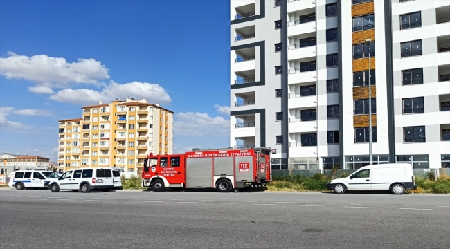 Kayseri'de inşaattaki asansör boşluğuna düşen işçi öldü