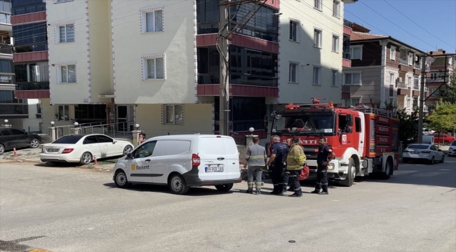 Kırıkkale'de elektrik akımına kapılan işçi yaralandı