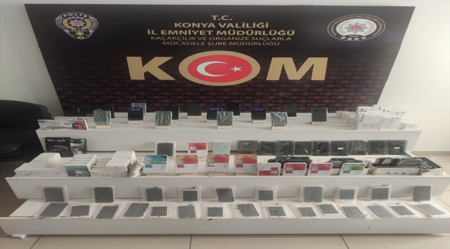 Konya'da kaçakçılık operasyonunda 6 şüpheli yakalandı