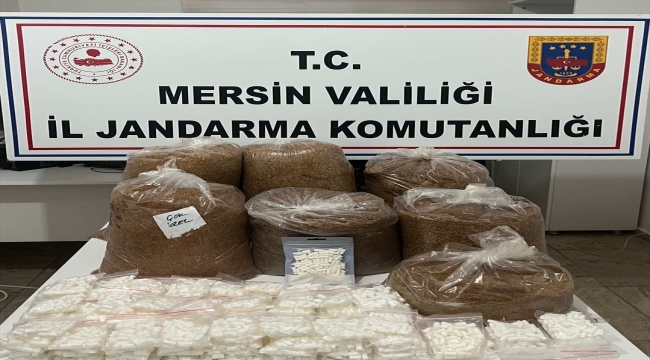 Mersin'de 161 bin 200 makaron ele geçirildi